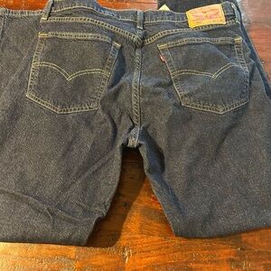 Levi's Men's Deep Indigo Relaxed Jeans 505 size 36/30